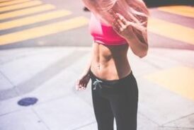 Exercises for weight loss on the abdomen and sides